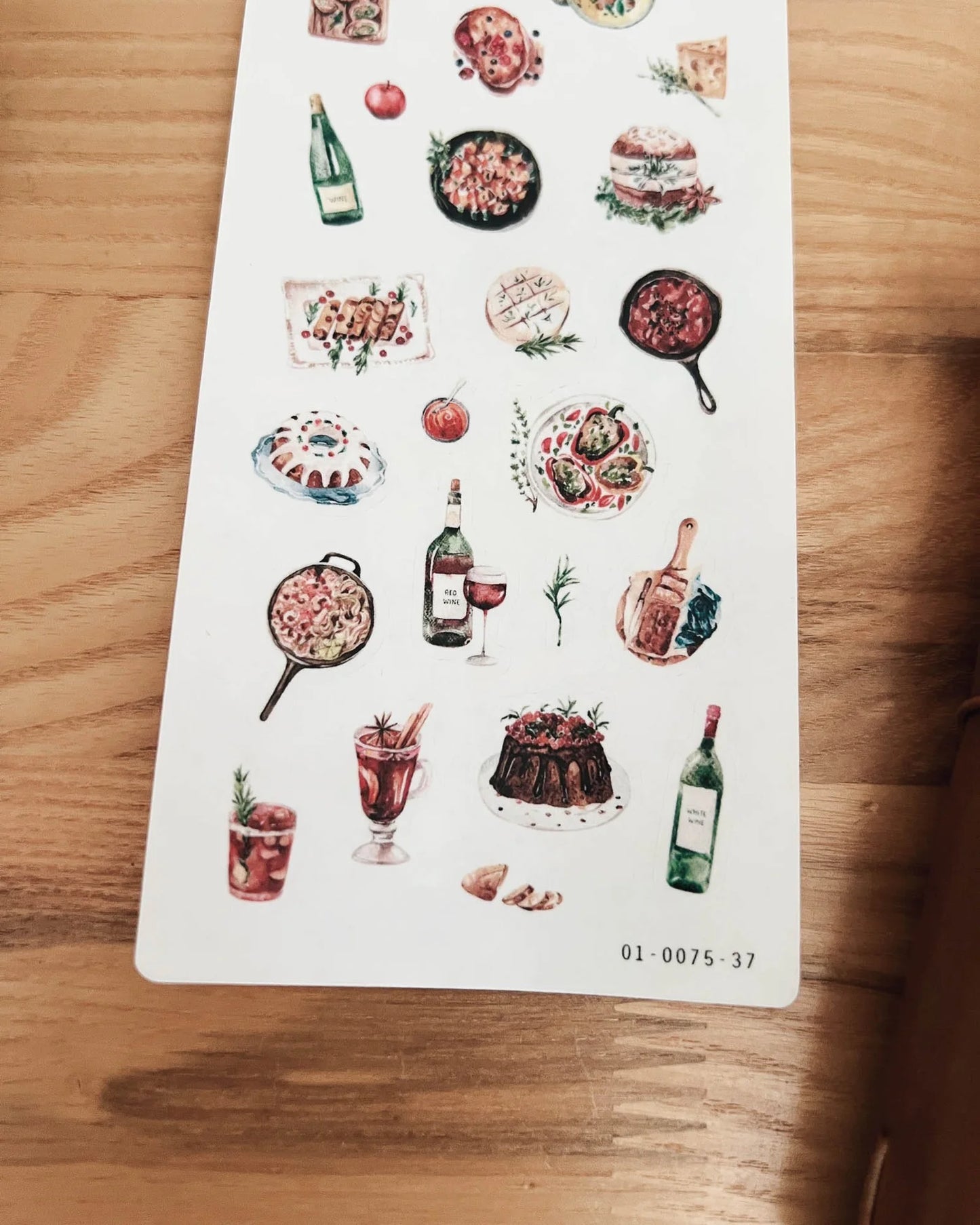Holiday Dinner Sticker