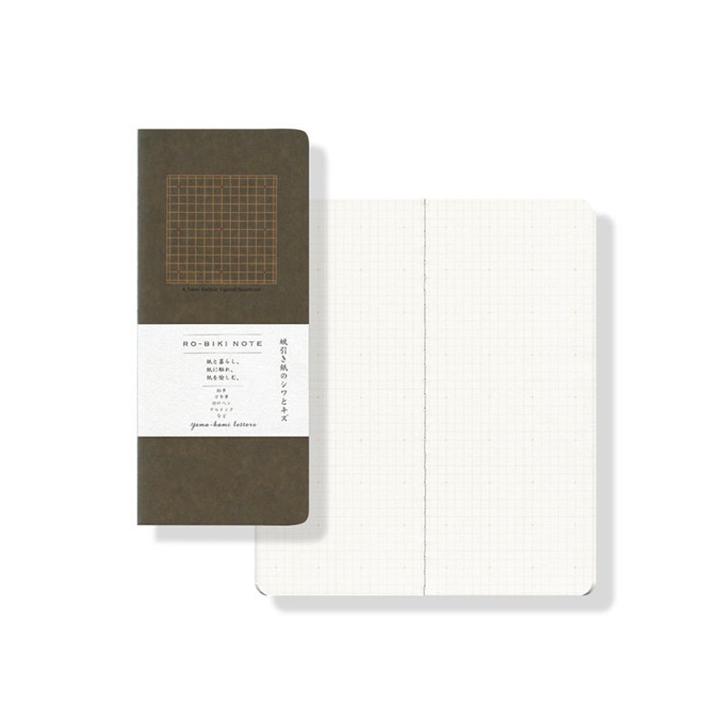 Ro-Biki Note Travel Notebook - 4.5mm grid