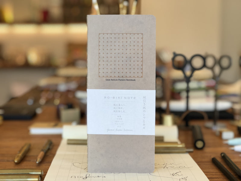 Ro-Biki Note Travel Notebook - 5mm Cross (Dot Grid)