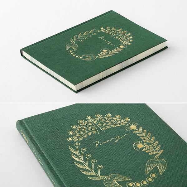 Midori Soft Cover Diary - Flower and Bird