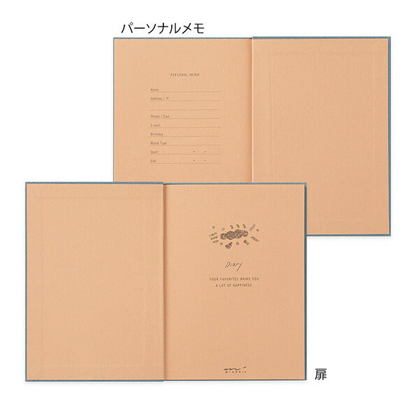 Midori Soft Cover Diary - Going Out