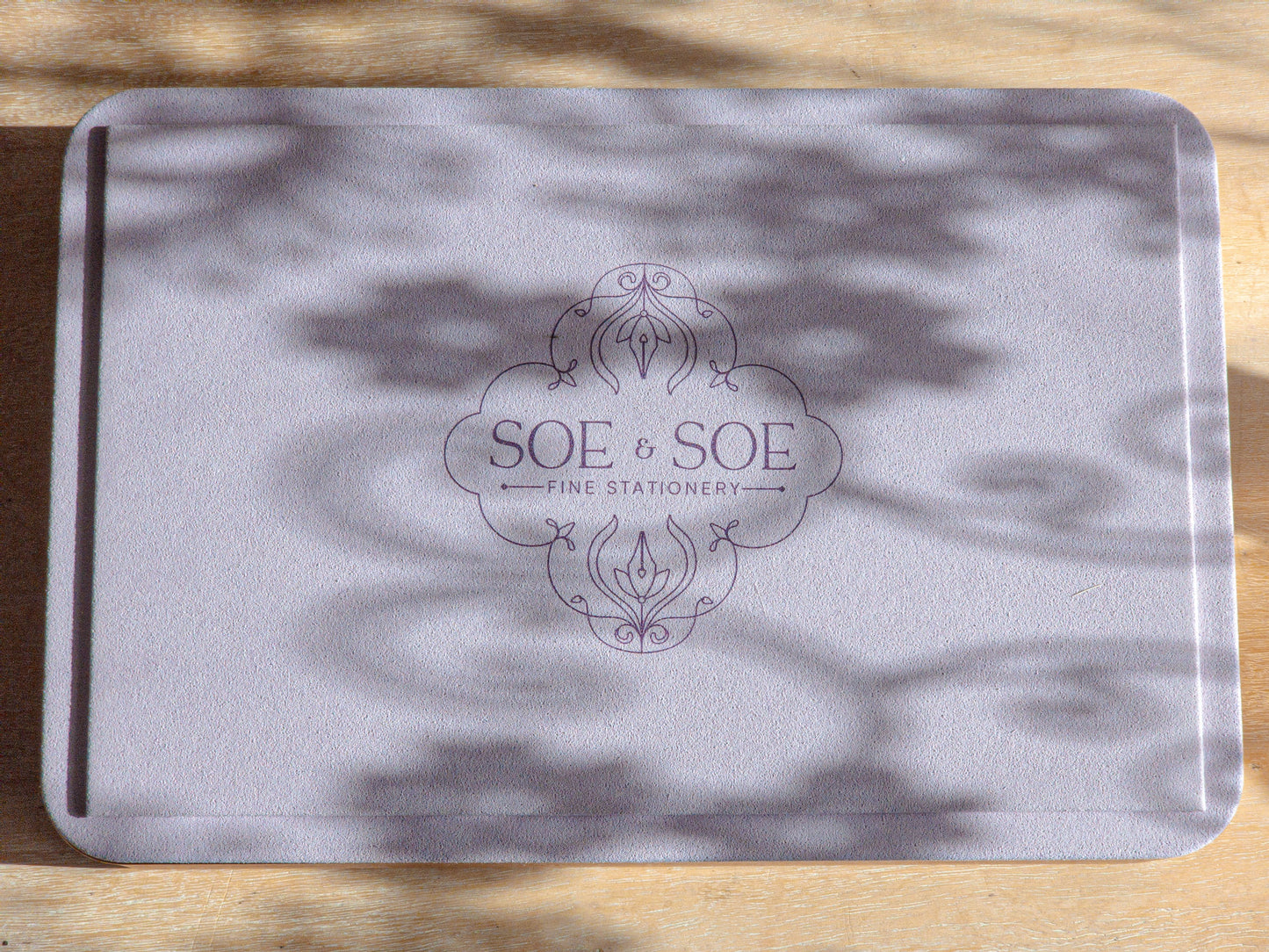 Fountain Pen Tray - Purple Hydrangea