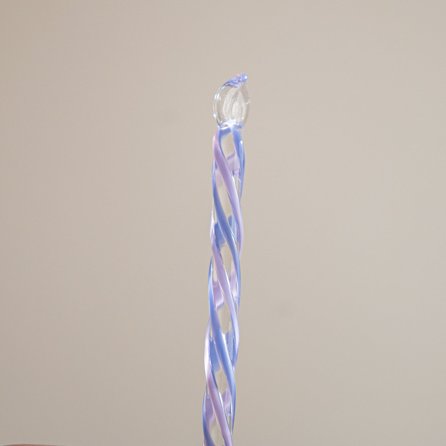 [Exclusive] Handmade Endless Summer Hydrangeas Glass Muddler