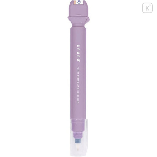 Kutsuwa Cruro Rolling Stamp Pen - Cat Paw Footprint