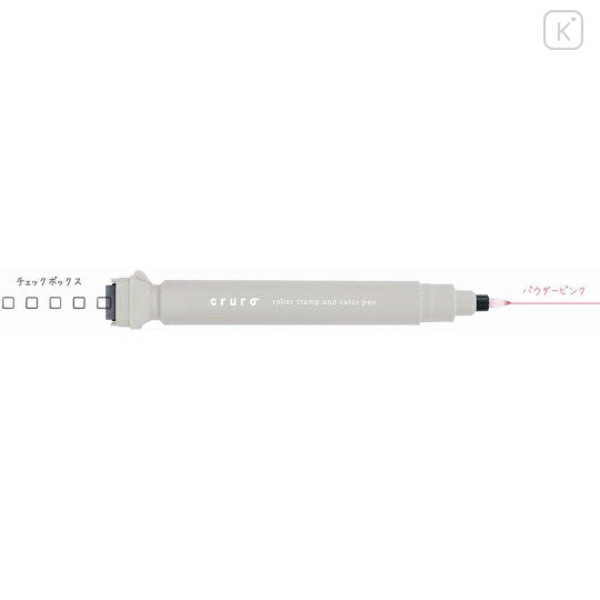 Kutsuwa Cruro Rolling Stamp Pen - Checkbox Square