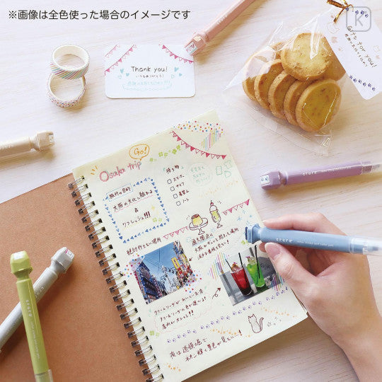Kutsuwa Cruro Rolling Stamp Pen - Right Arrow