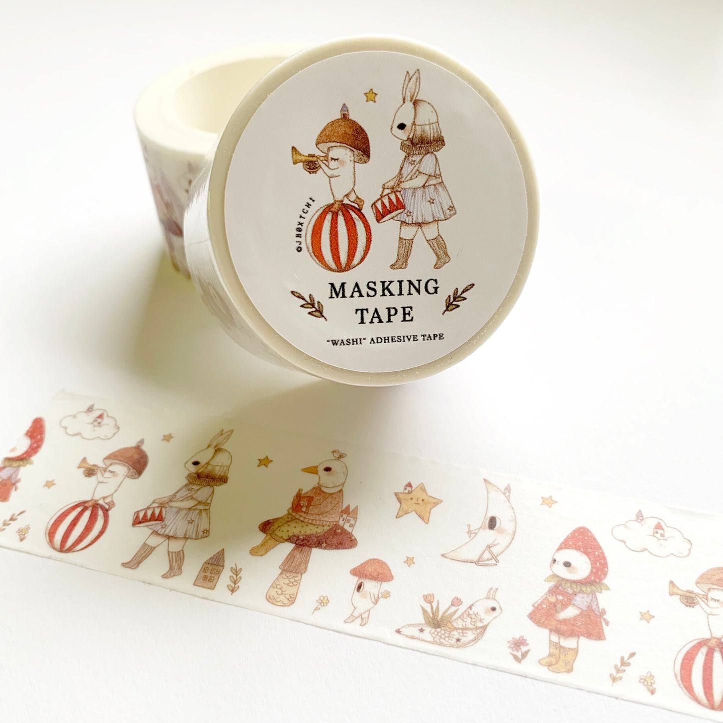 Woodland March Washi Tape