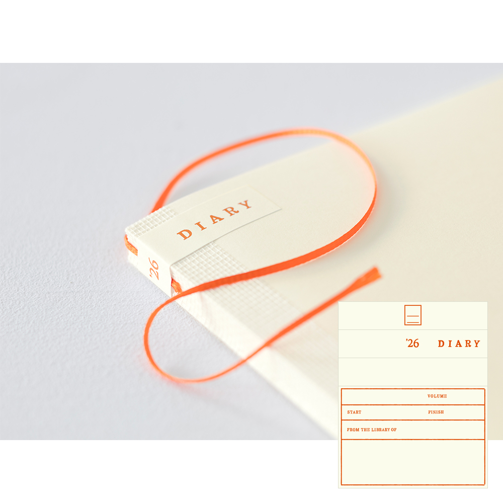 MD Notebook Diary B6 Slim (2026)