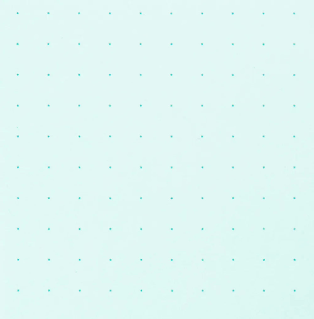 Midori Colour Paper Pad A5 Dot Grid - Blue