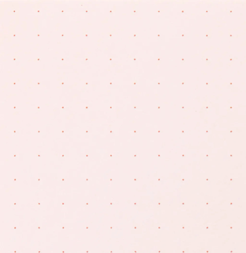 Midori Colour Paper Pad A5 Dot Grid - Pink