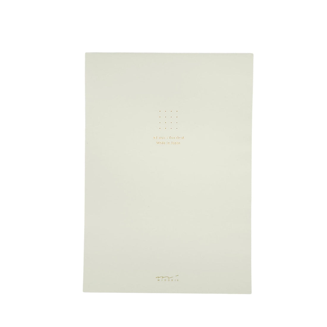 Midori Colour Paper Pad A5 Dot Grid - White