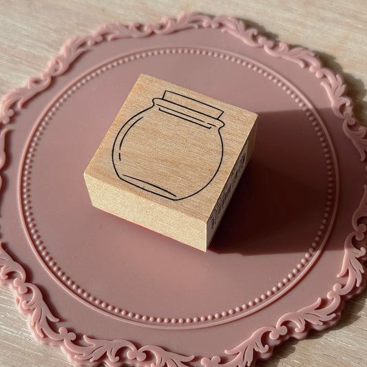 Stationery Store Stamp: Glass Bottle