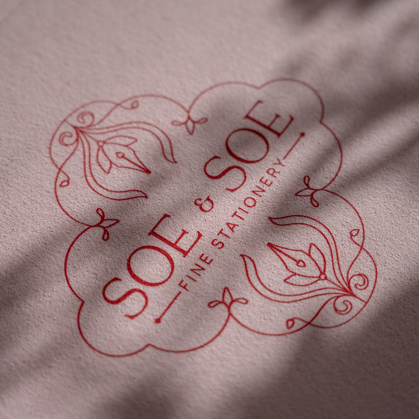 Fountain Pen Tray - Pink Hydrangea