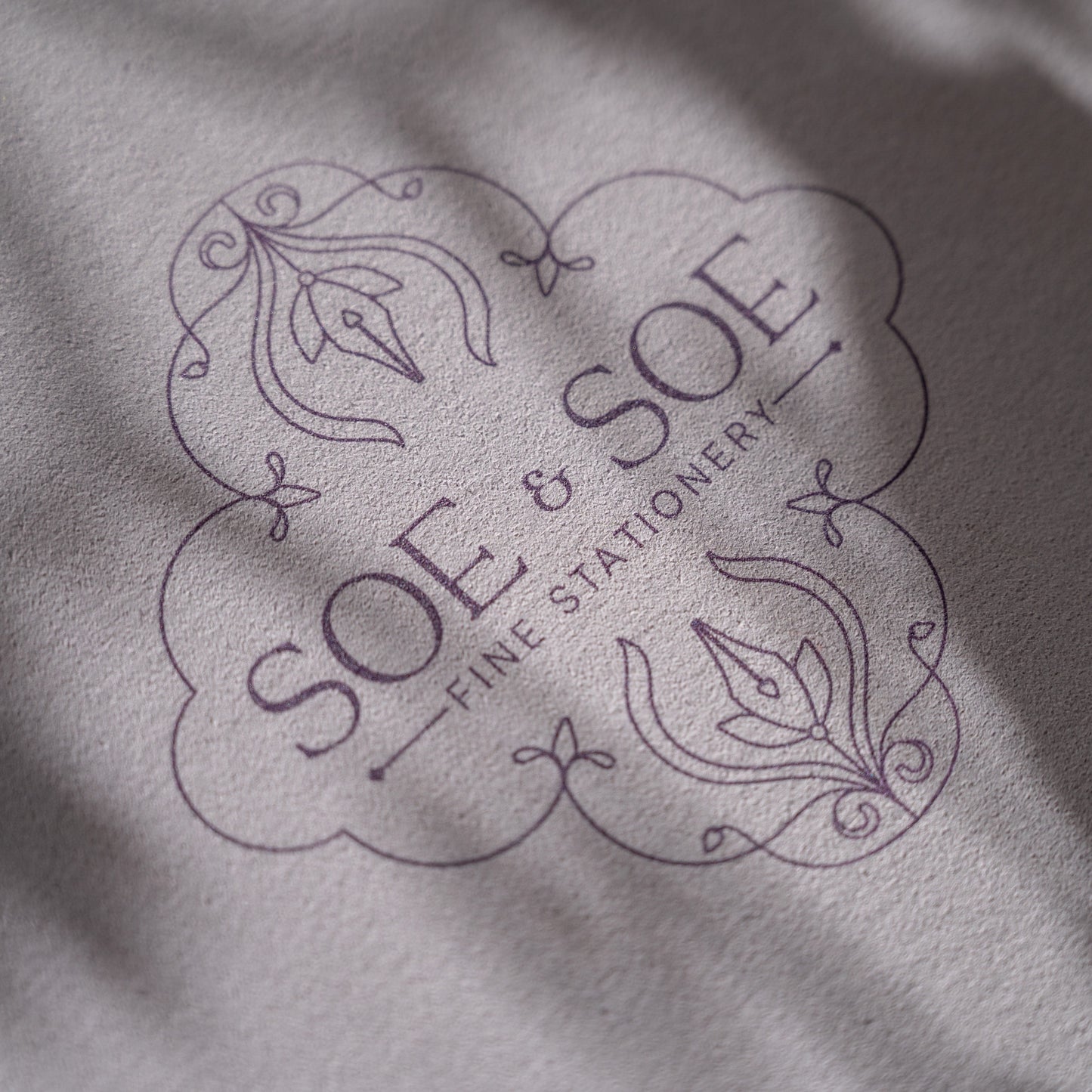 Fountain Pen Tray - Purple Hydrangea