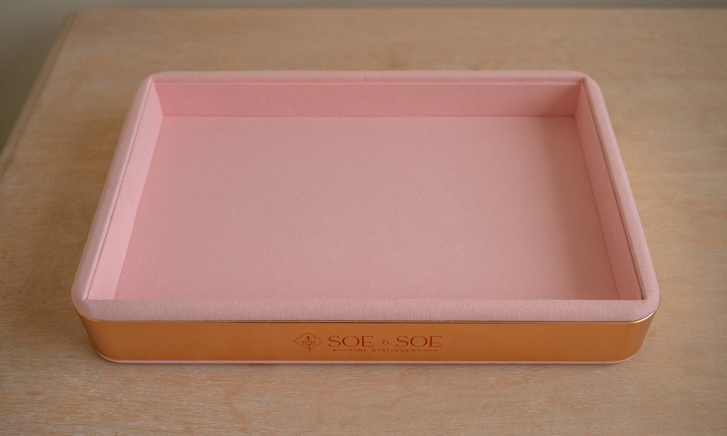 Fountain Pen Tray - Pink Hydrangea