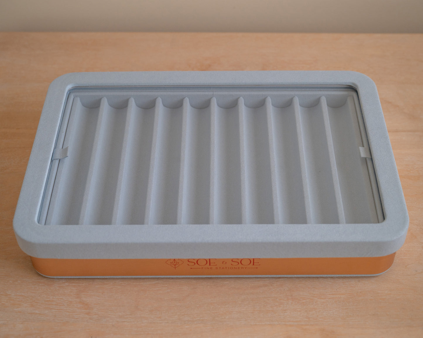 Fountain Pen Tray - Blue Hydrangea