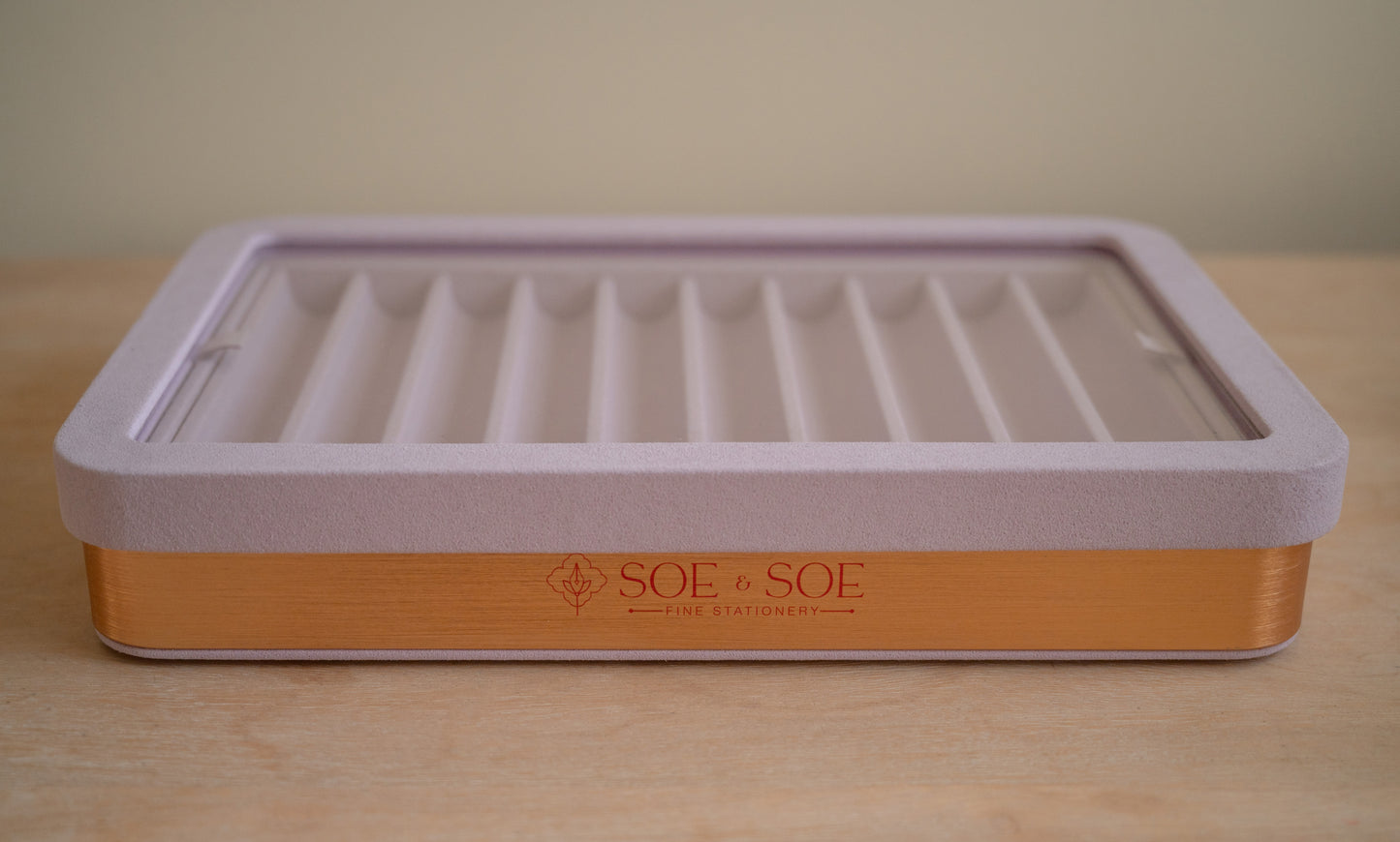 Fountain Pen Tray - Purple Hydrangea