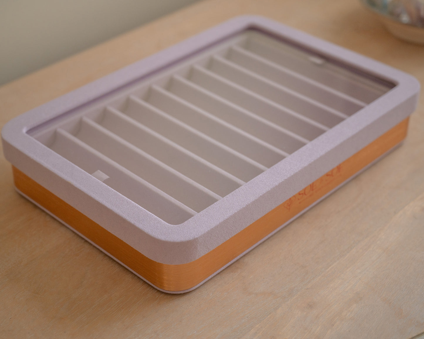 Fountain Pen Tray - Purple Hydrangea