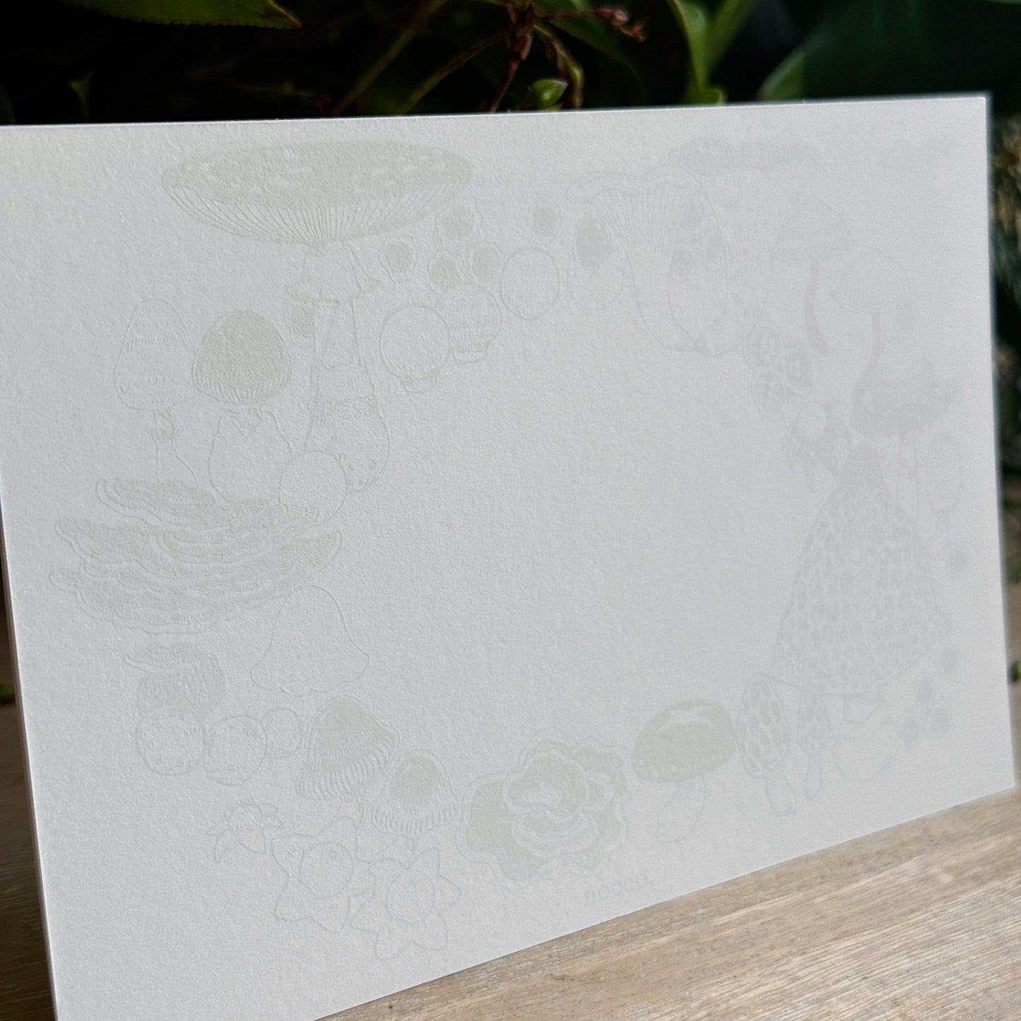 Mushroom Ink Postcard - Mushroom Ring