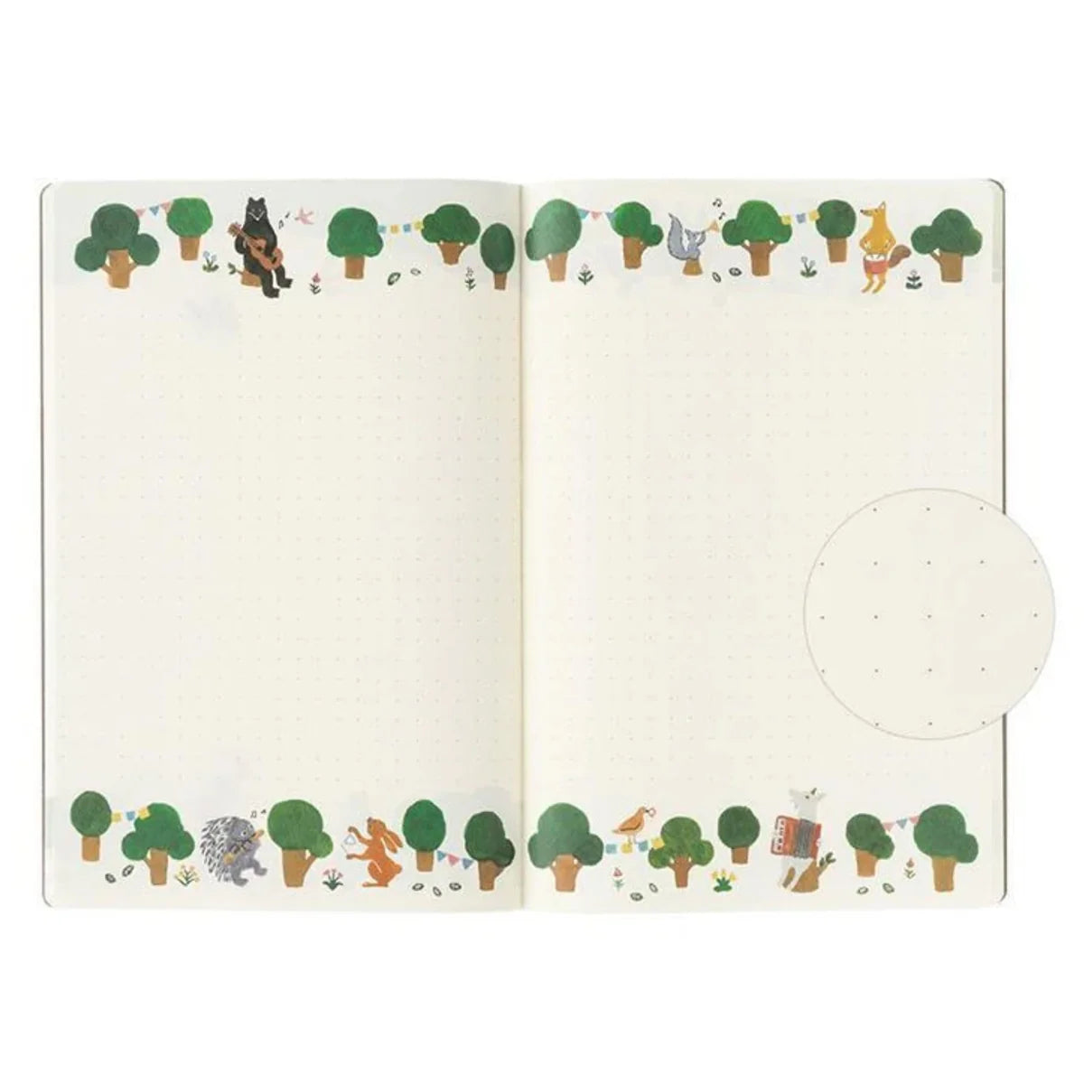 Yuru Log Notebook - Forest Animal