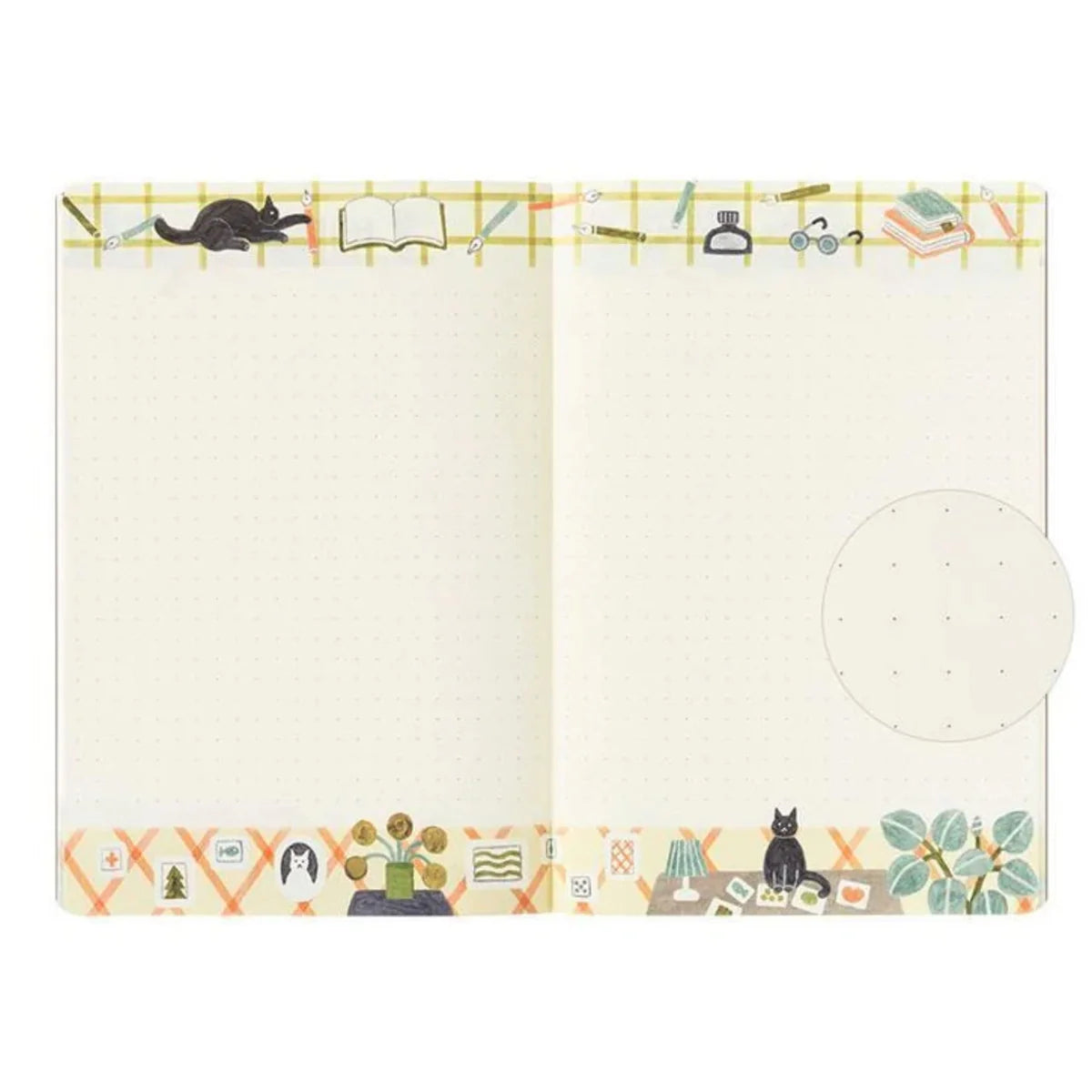 Yuru Log Notebook - Cat