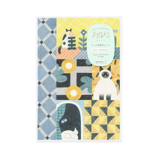 Yuru Log Notebook - Cat