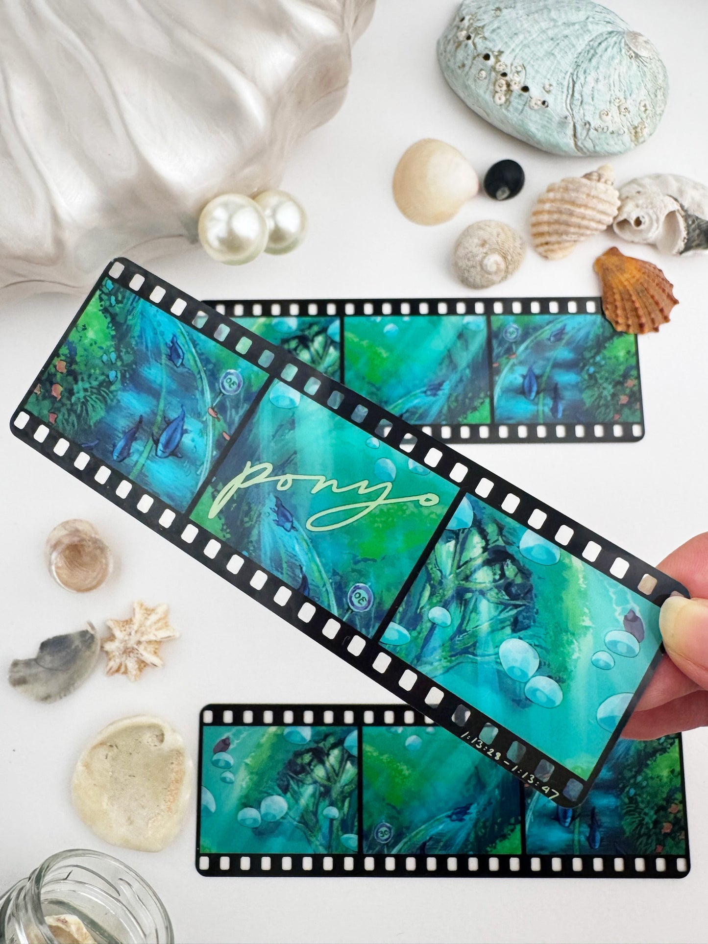 Ghibli Movie Reel Bookmarks - Underwater