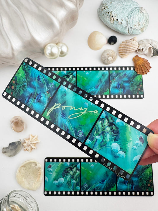 Ghibli Movie Reel Bookmarks - Underwater