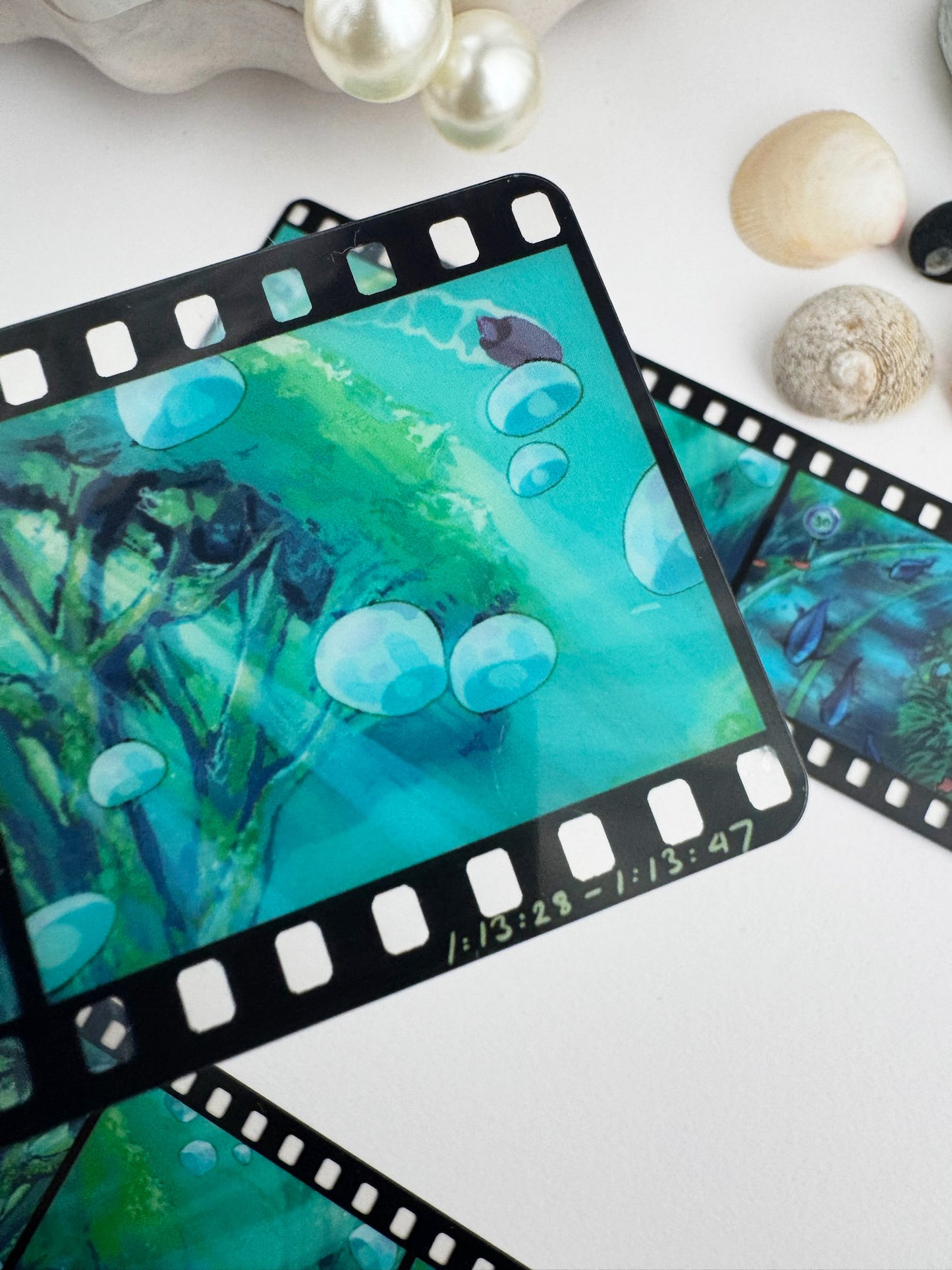 Ghibli Movie Reel Bookmarks - Underwater