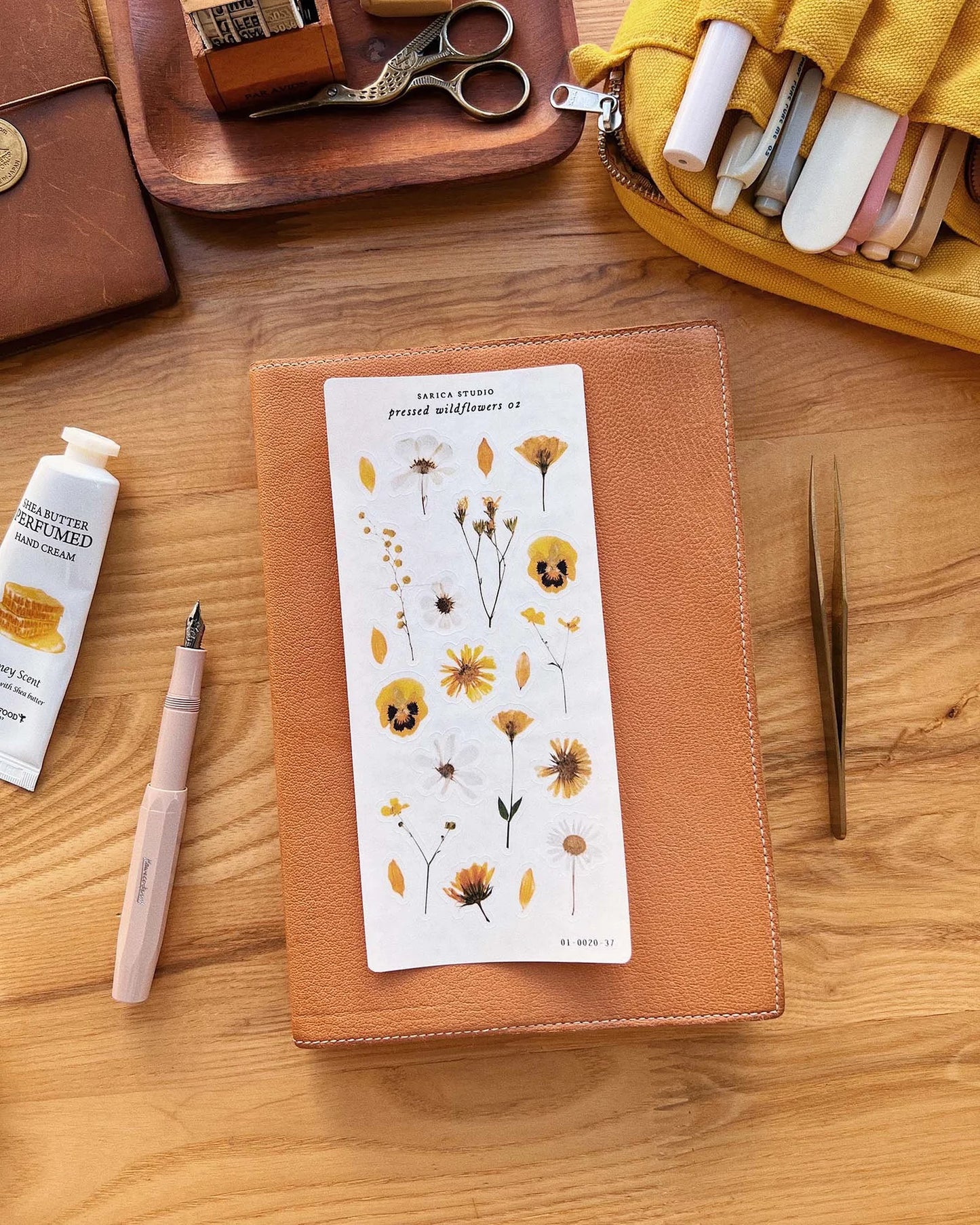 Pressed Wildflowers 02 Sticker