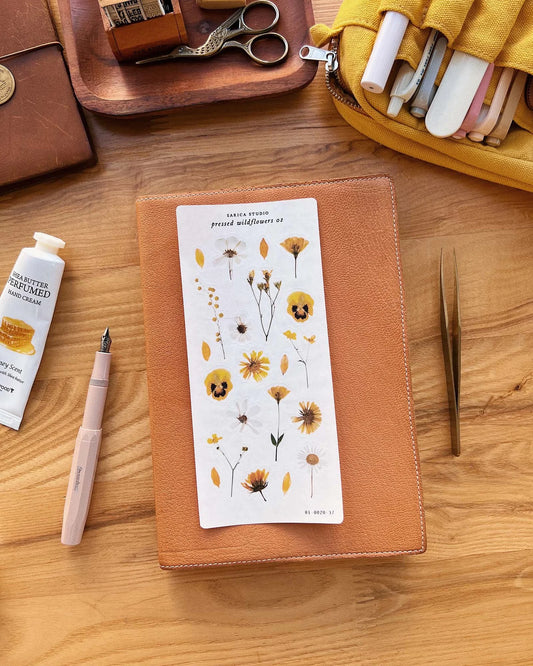 Pressed Wildflowers 02 Sticker