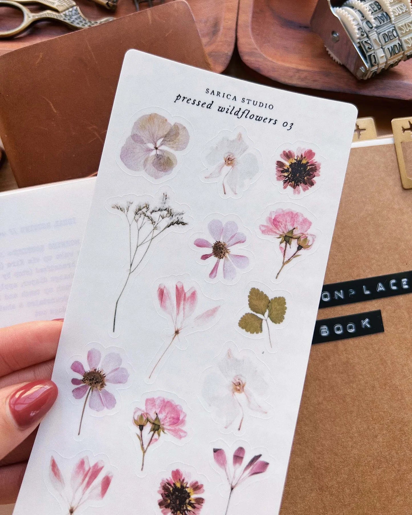 Pressed Wildflowers 03 Sticker