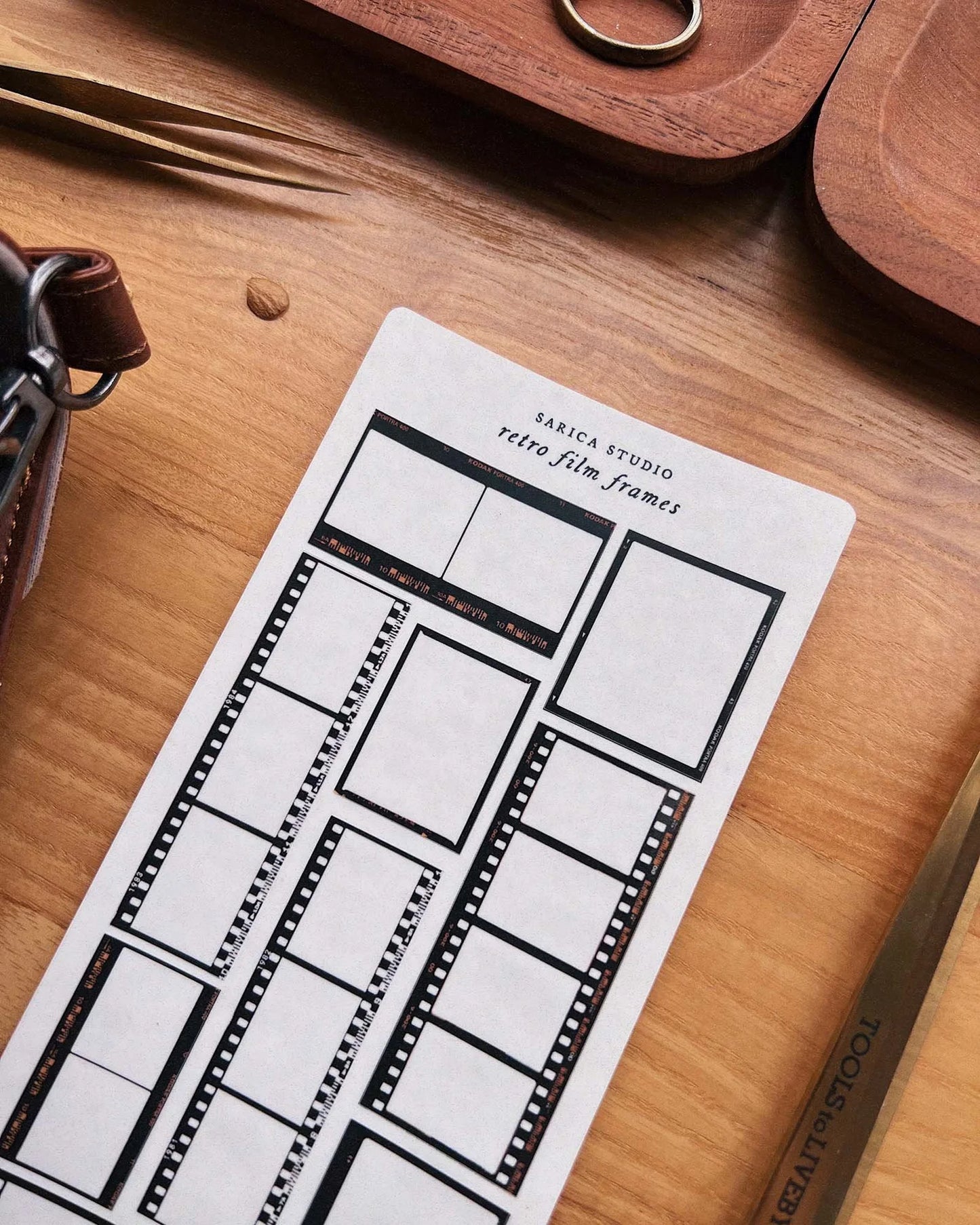 Retro Film Frames Sticker