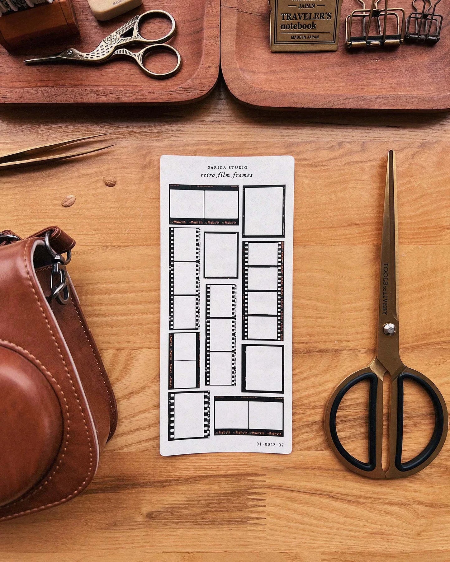 Retro Film Frames Sticker