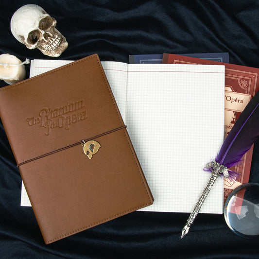 The Phantom of the Opera Leather Journal