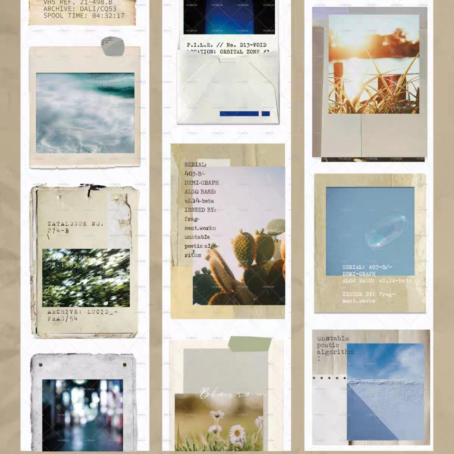 Polaroid Journal Washi Tape