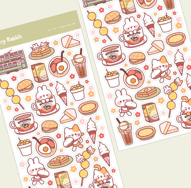 Hong Kong Trip Sticker Sheet