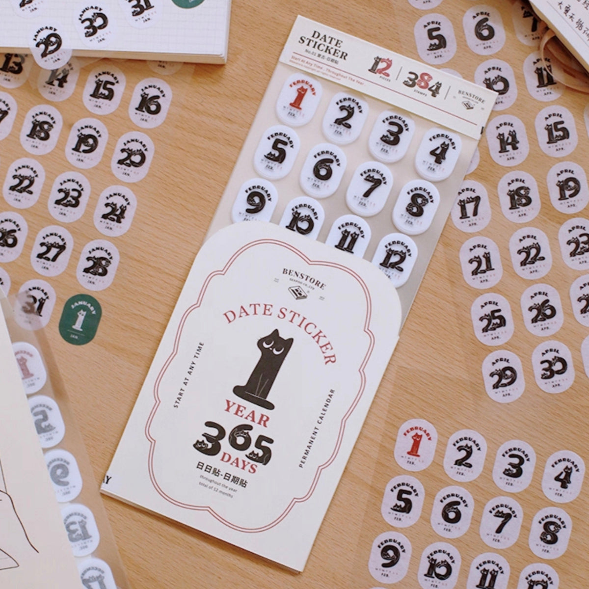 Dated Sticker Date Stickers - Cat – Soe & Soe