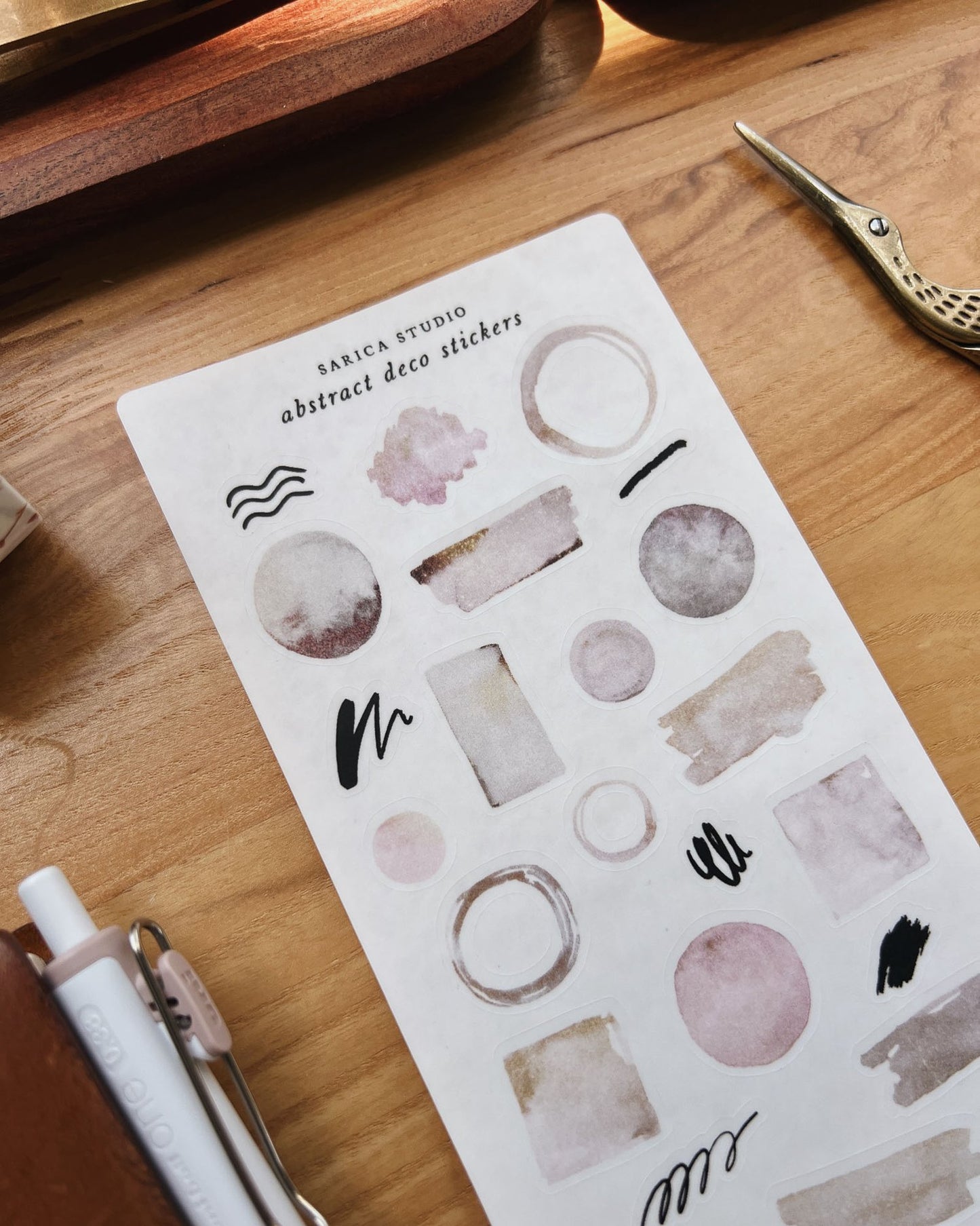 Abstract Deco Stickers