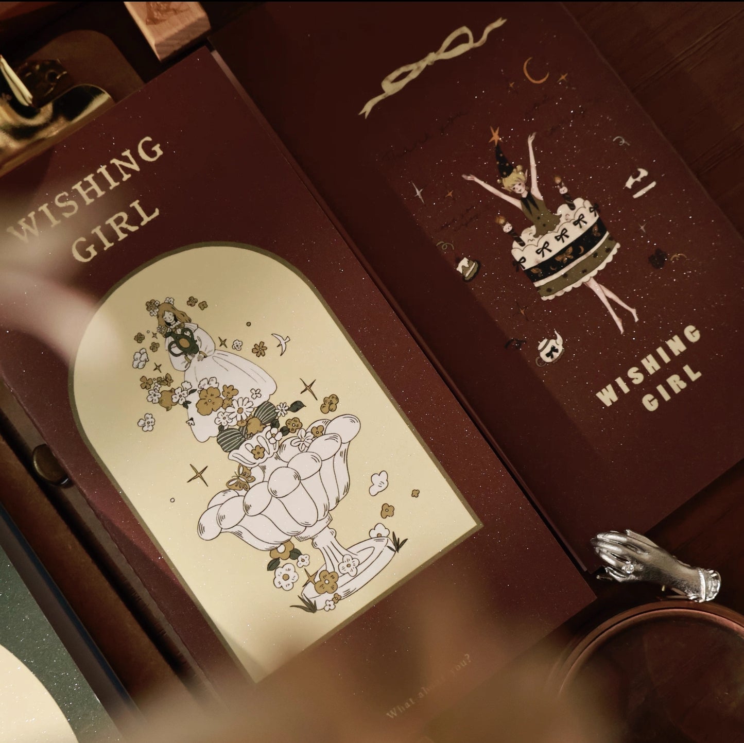 TN Regular Size Notebook - Wishing Girl