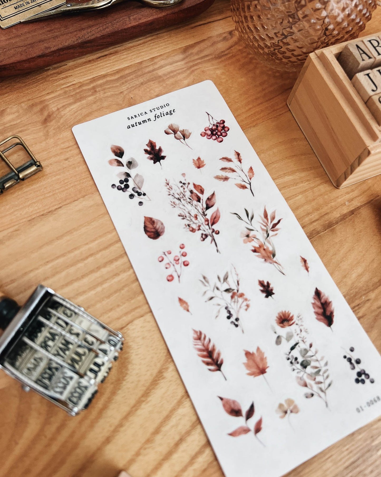 Autumn Foliage Stickers