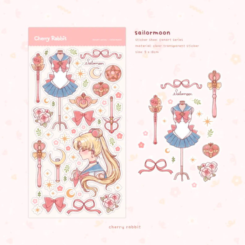 Sailormoon Sticker Sheet