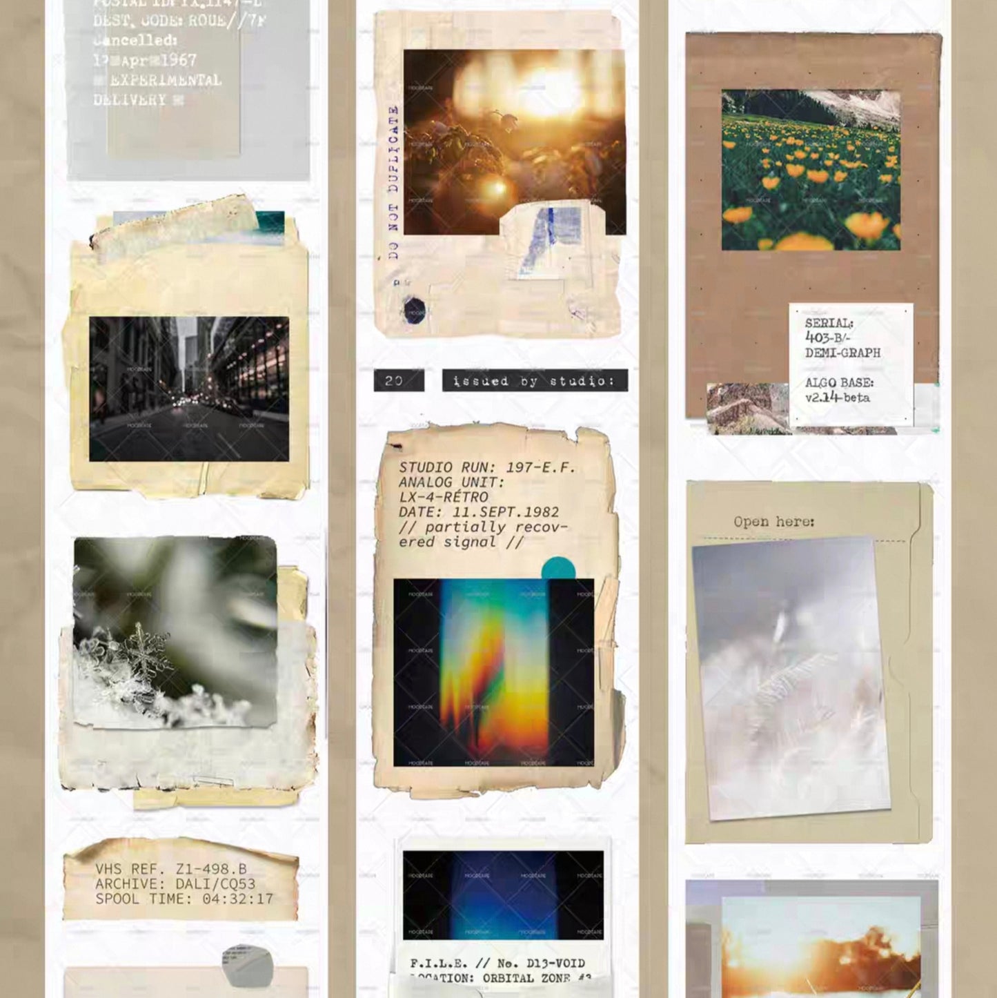 Polaroid Journal Washi Tape