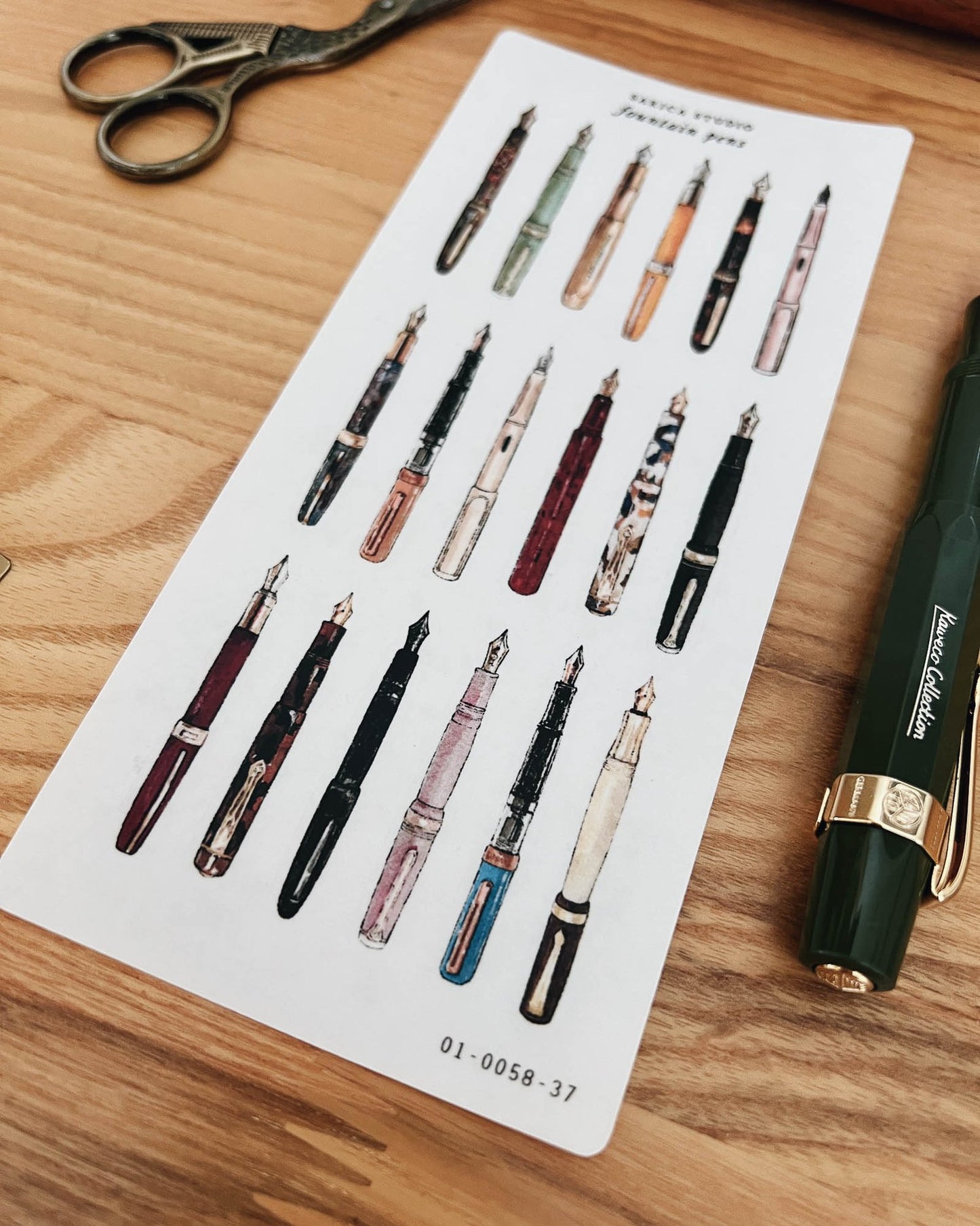 Fountain Pen Stickers
