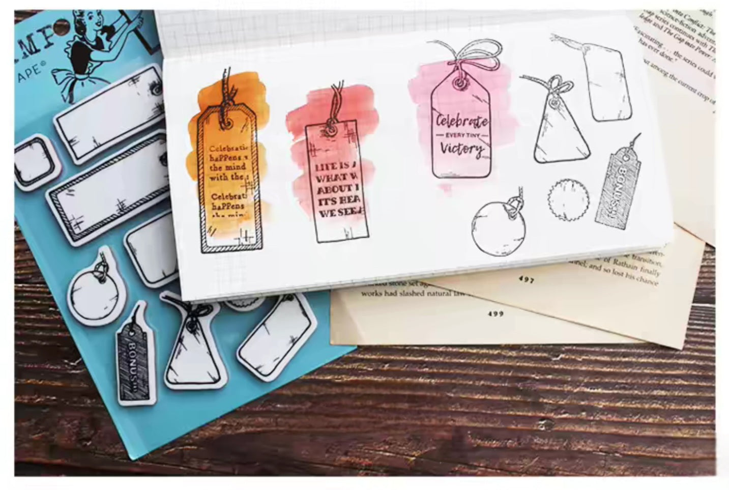 Bookmark Stamp