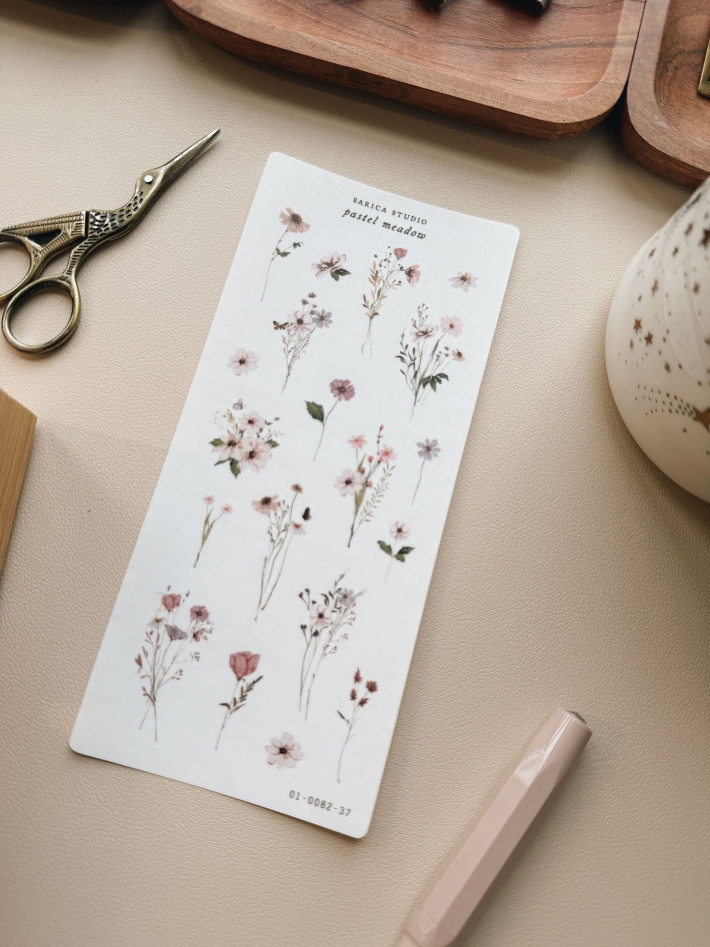 Pastel Meadow Stickers