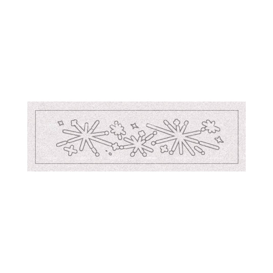 Mini Wooden Stamp - Sparkle