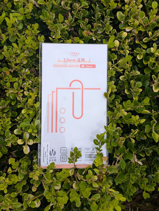 Crena Spark Organisers Refill 3.5mm Dot - A5 Slim/ TN Regular