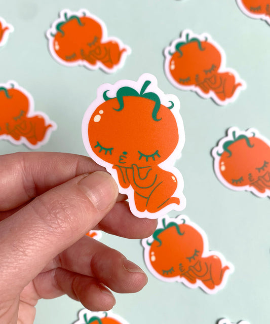 Kissy Tomato - Vinyl Sticker