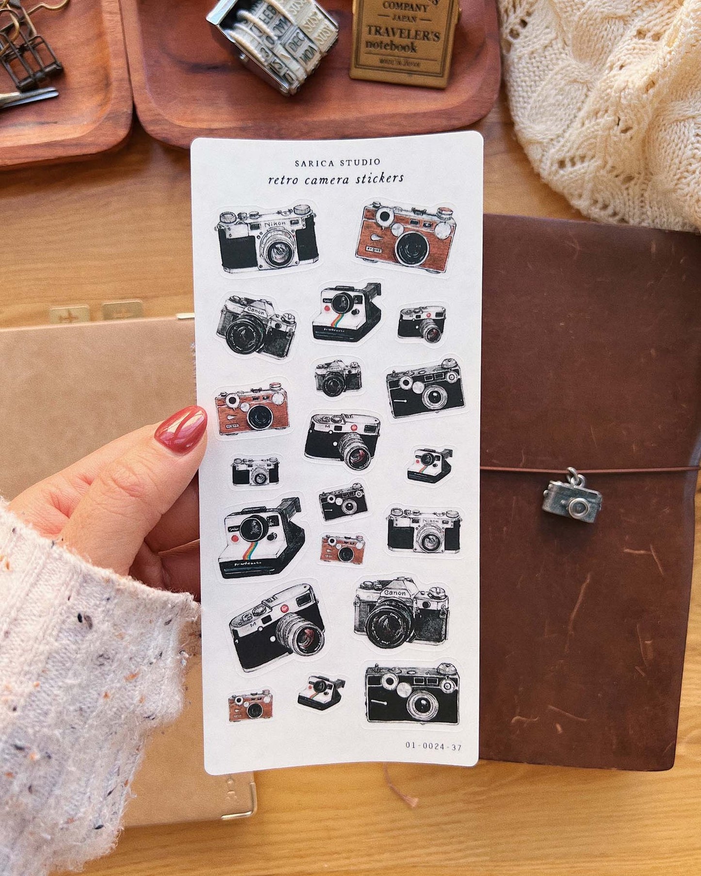 Retro Camera Detailed Sticker Retro Camera Stickers – Soe & Soe